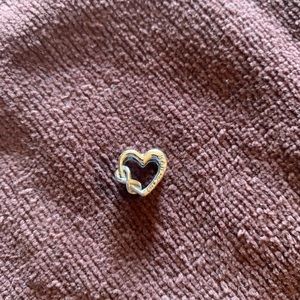 Love you Mom Infinity Heart Charm